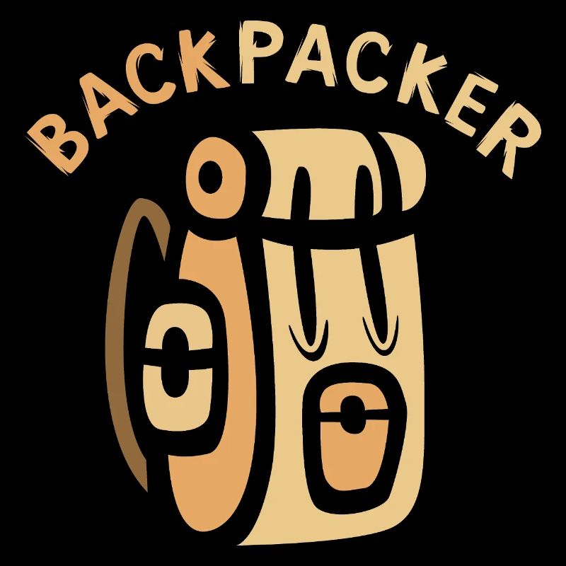Backpacker Comic Rucksack Design