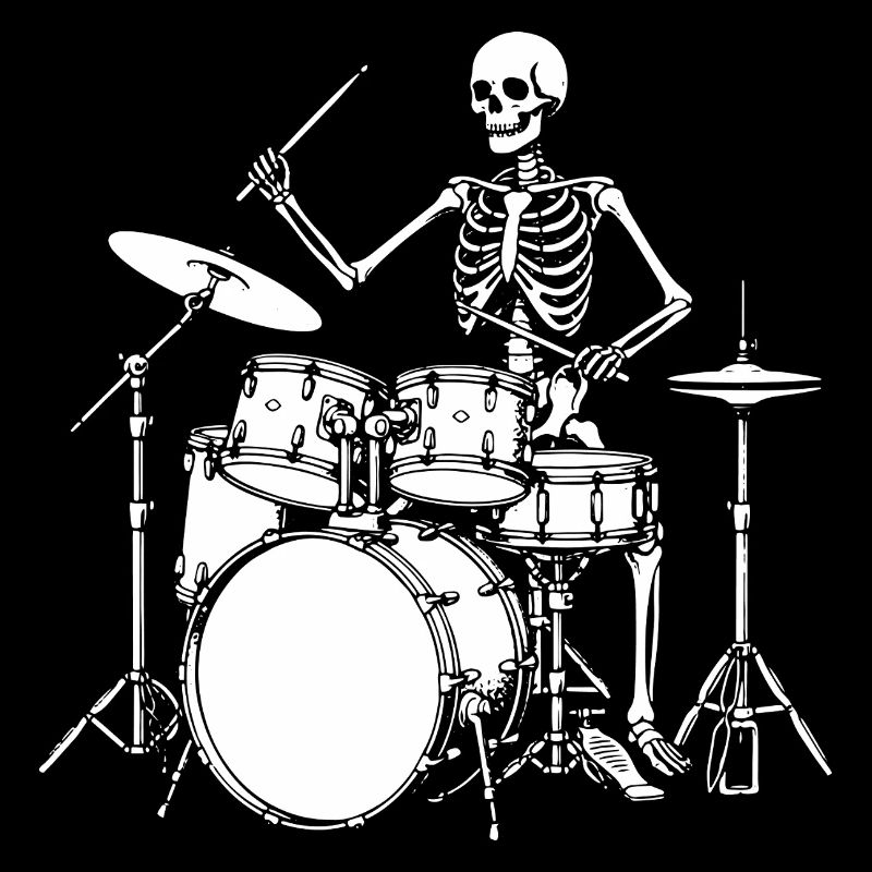Jam du batteur squelette