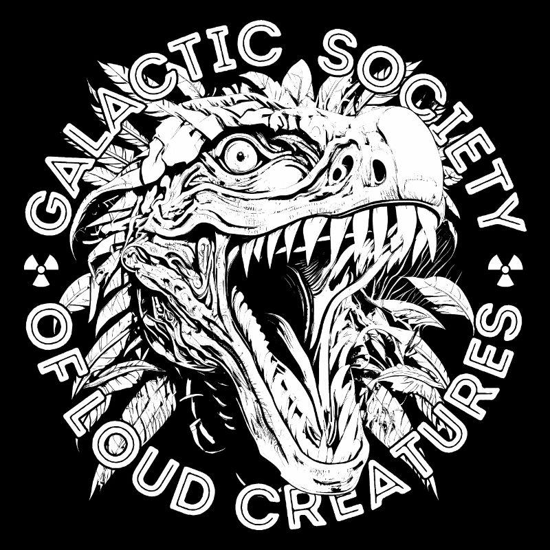 Société Galactique des Créatures Fortes - blanc