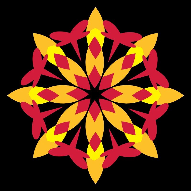 Blüten Muster