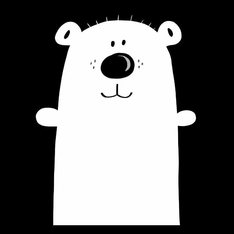 Knuddeliger Eisbär - Polarbär - Bär - Kinder