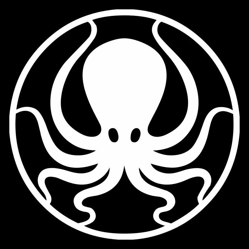 Octopus in a circle