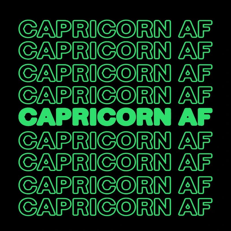 Zodiac sign Capricorn Statement Superstition