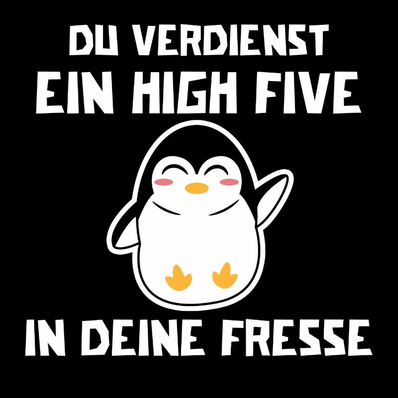 Vogel Pinguin Tier Humorvoll Statement