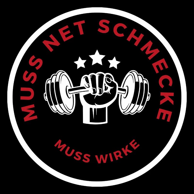 Muss net schmecke, muss wirke!