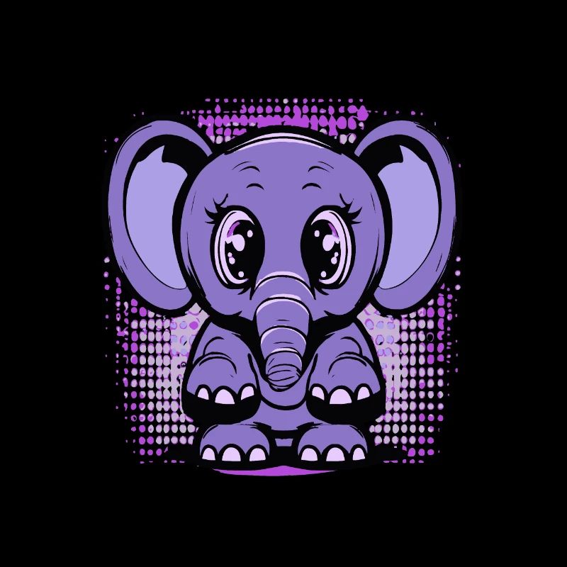 Mignon bébé éléphant
