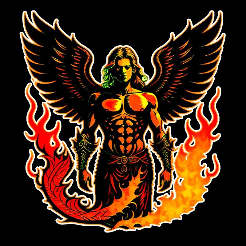 Angels on fire