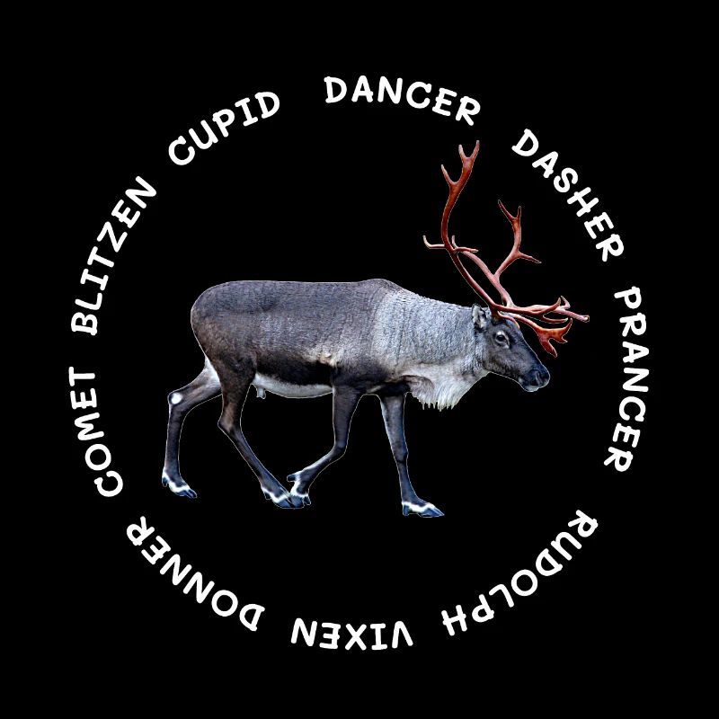 All santas reindeer