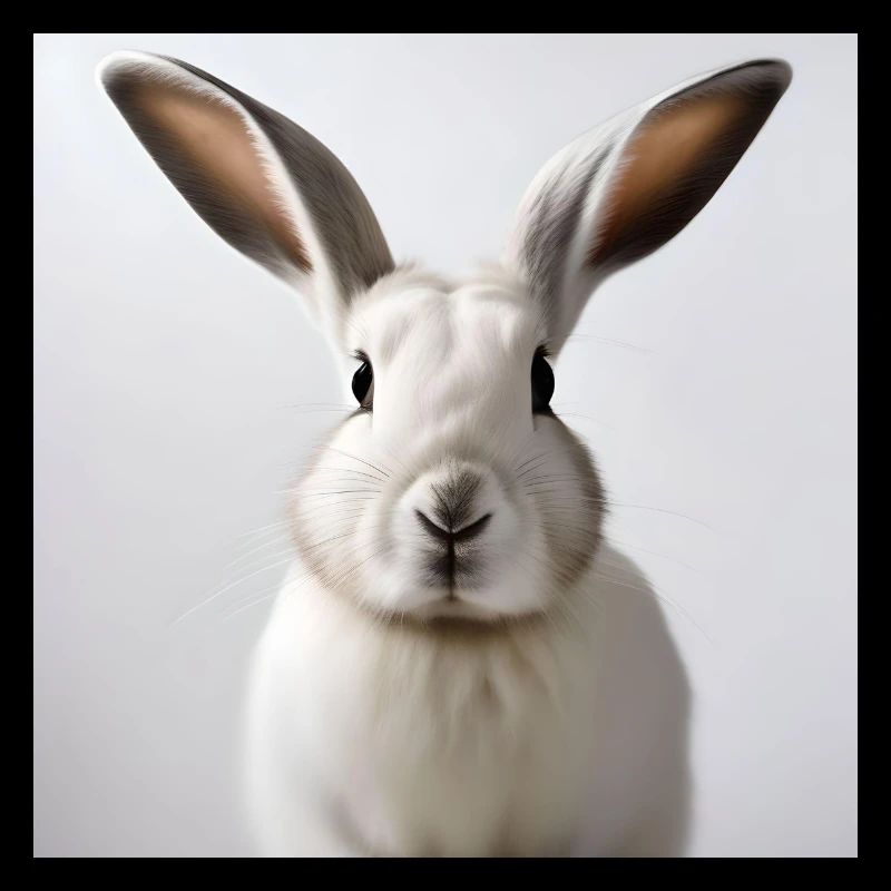 Illustrated White Rabbit