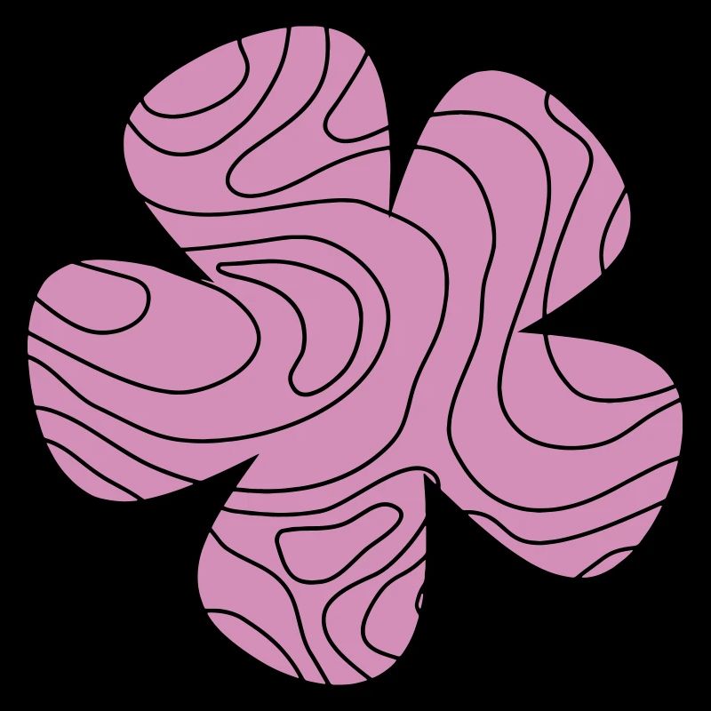 Bloom aux lignes ondulées – Design élégant