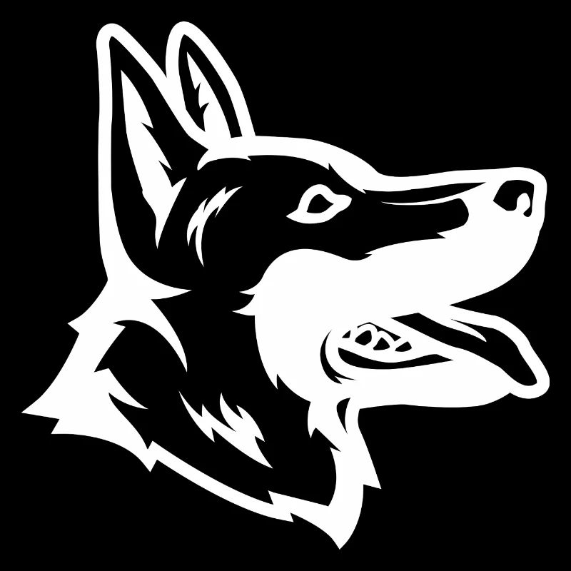 German Shepherd Drawing