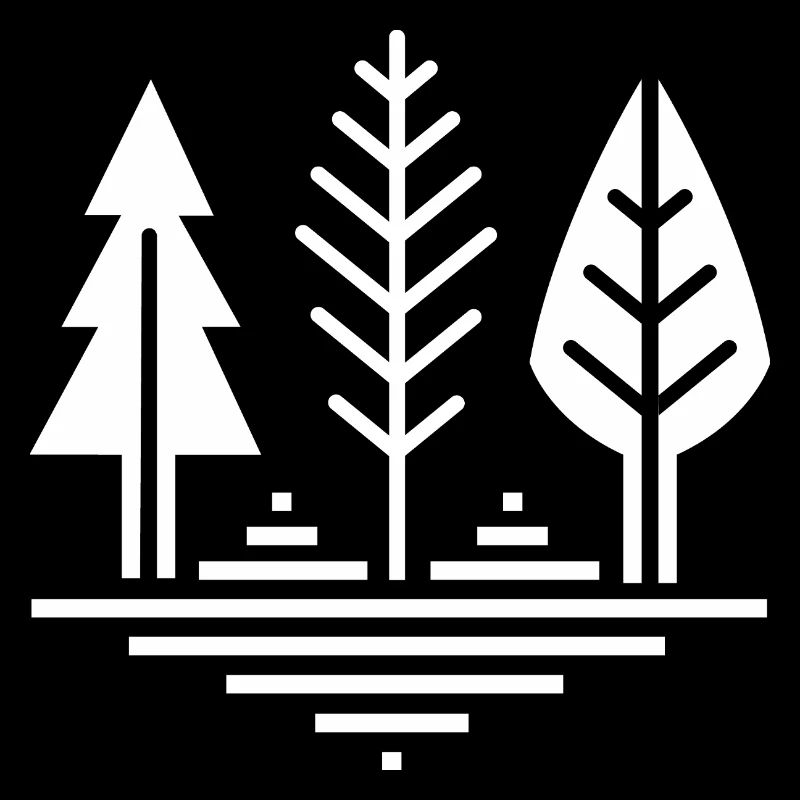 Abstract Forest – Nature in Harmony