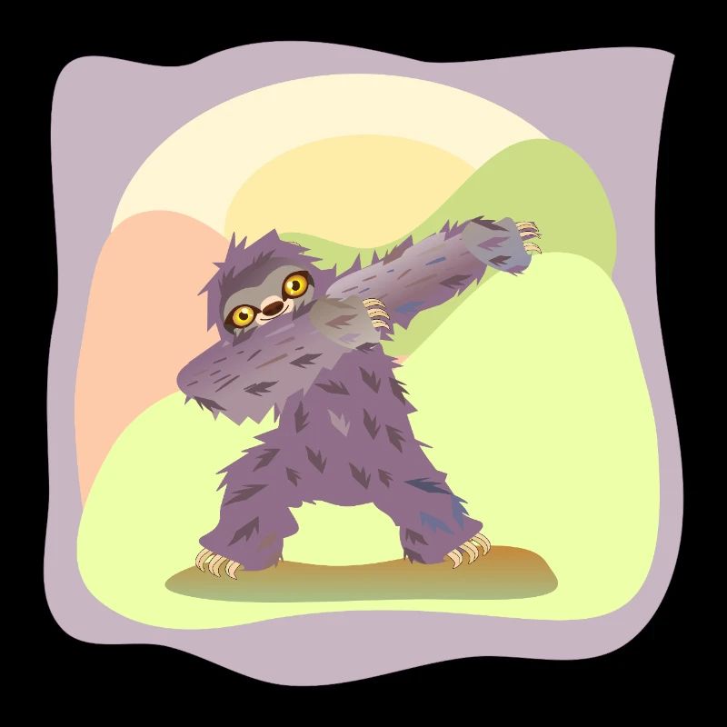 DABBING DANCING DANCING SLOTH