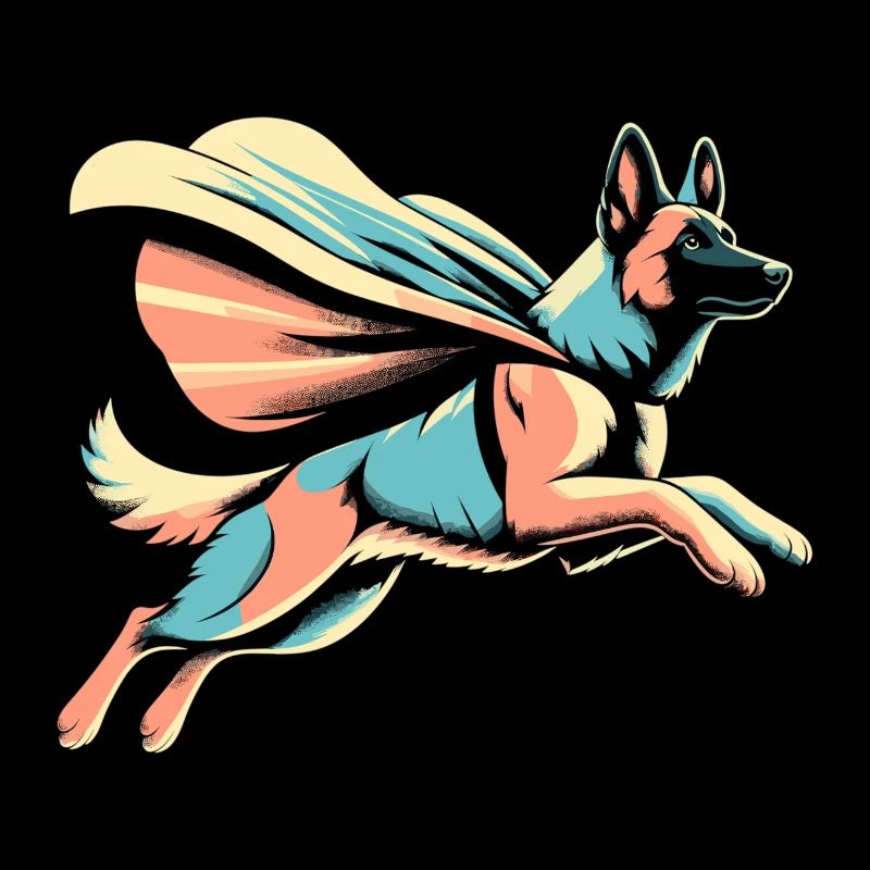 Super Maligator Belgian Shepherd Gift