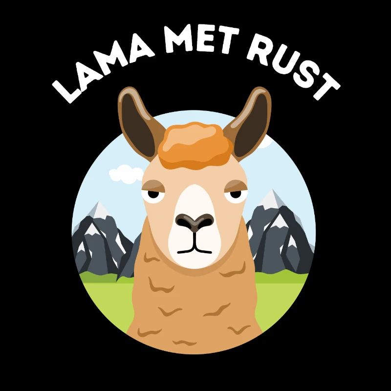 Llama at Rest – Funny pun