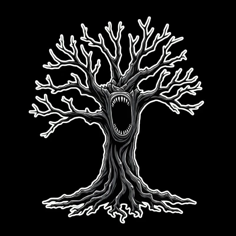 Schreiender Baum