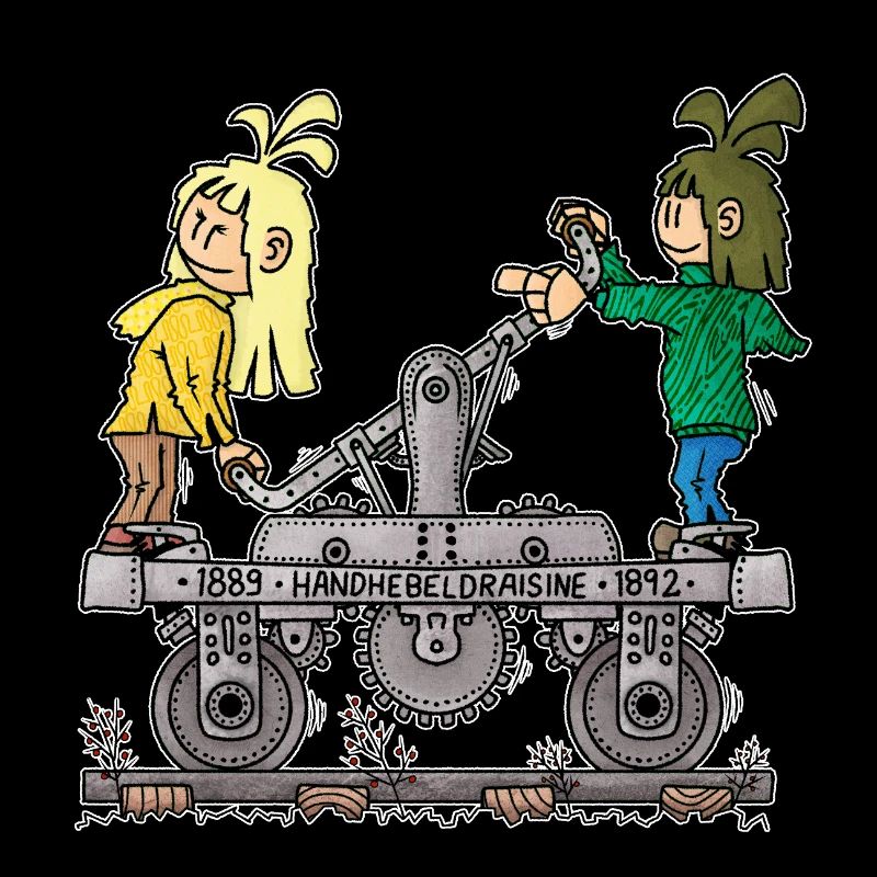 Rona & Quinn – le tramway à levier manuel /