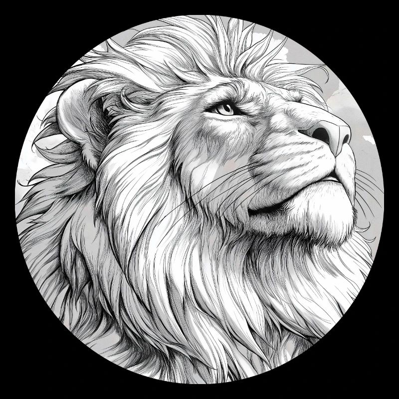 Dessin de Lion