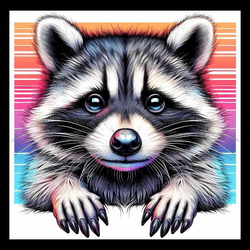 Waschbär