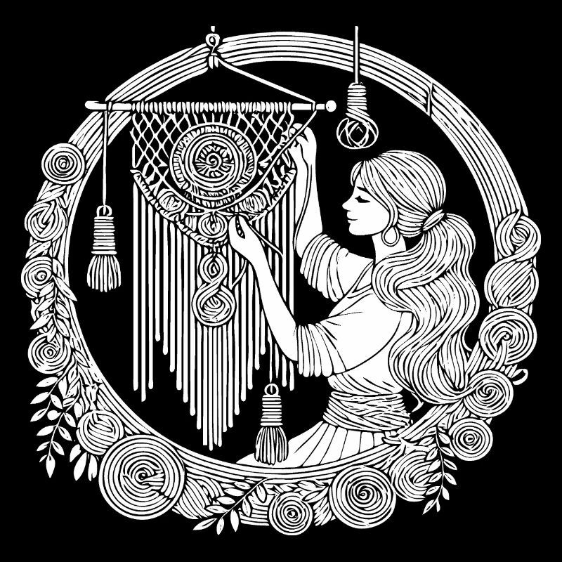 Design en macramé – Créativité et style bohème