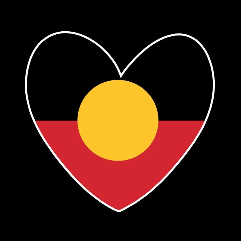 Herz der australischen Aborigines