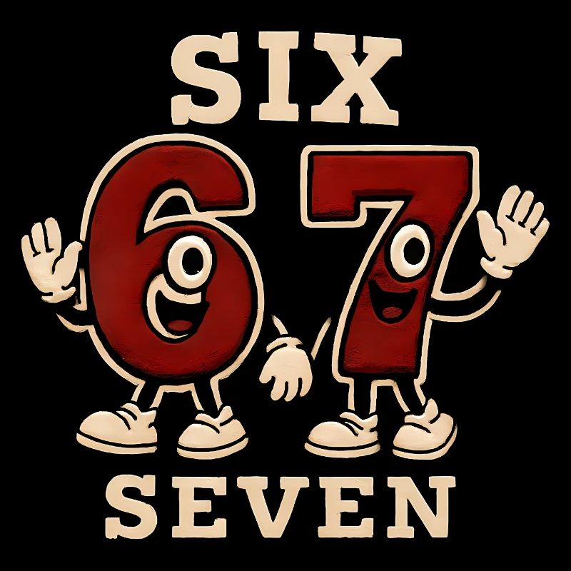 6 7 Sechs Sieben Meme – Aura Points Kids Gaming