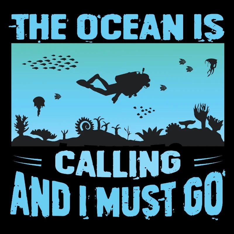 Funny diver design
