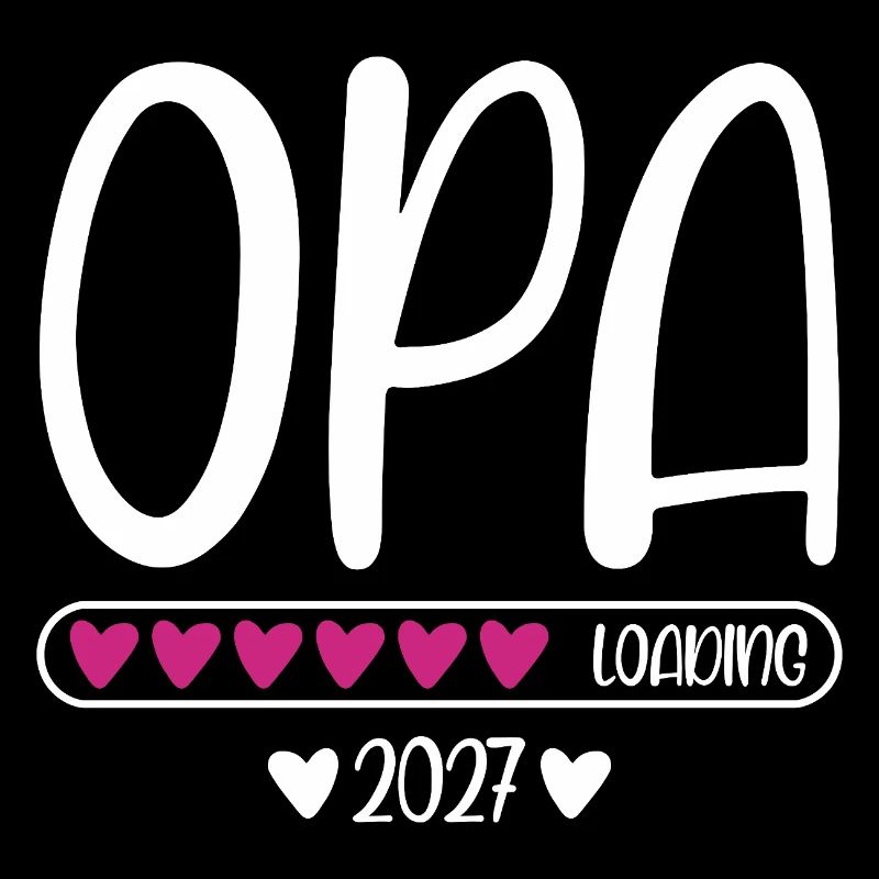 Grandpa 2027 loading with hearts loading bar