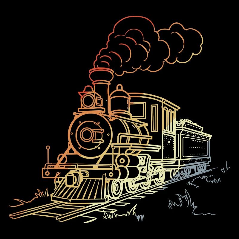 Art de la ligne de chemin de fer
