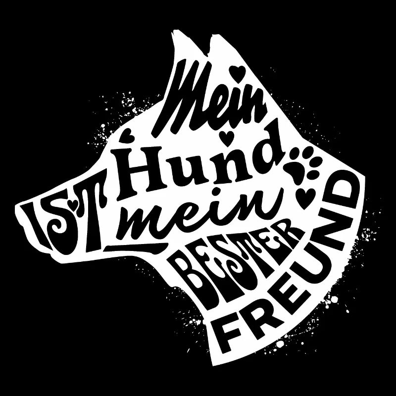 Mein Hund ist mein bester Freund Schäferhund