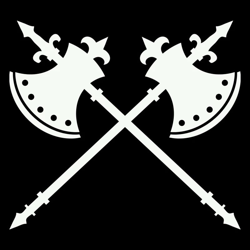 Axe de guerre de croisement