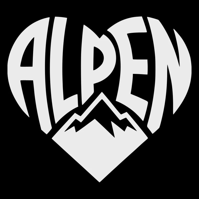Alpen HerzTypo 