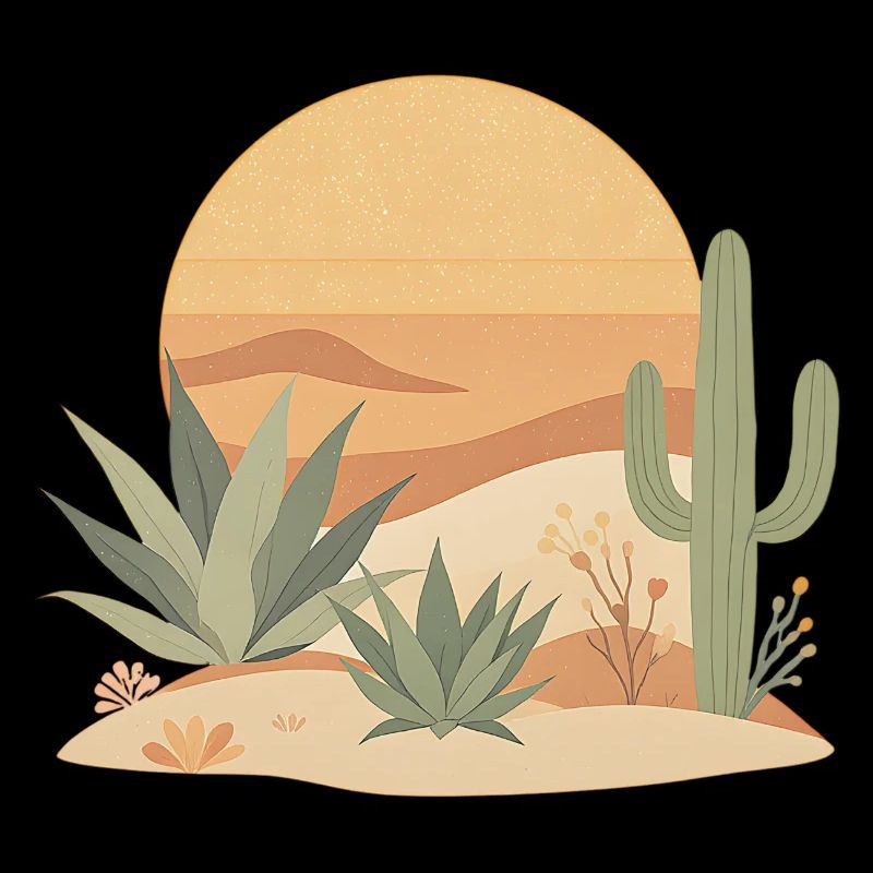 Boho Nature Cacti