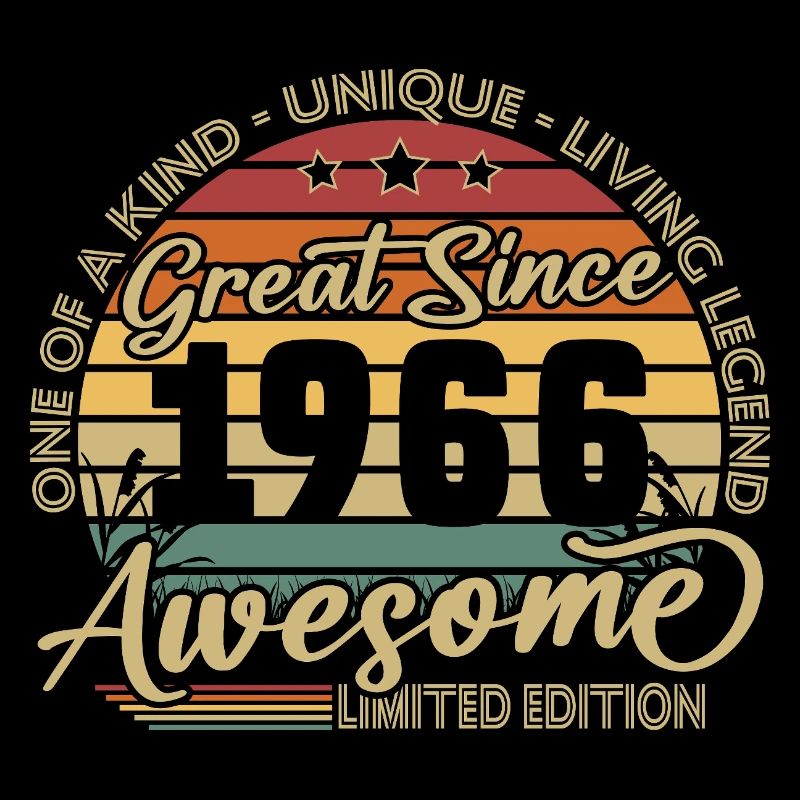 60th Birthday Gift 1966 Vintage Retro