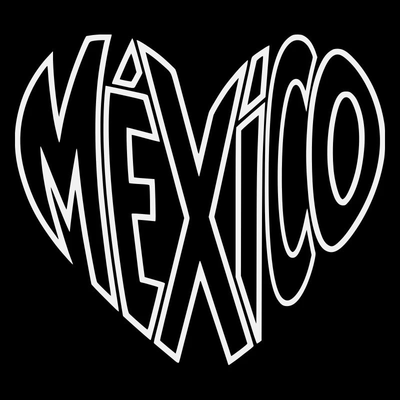 Lettrage de perspective mexicaine