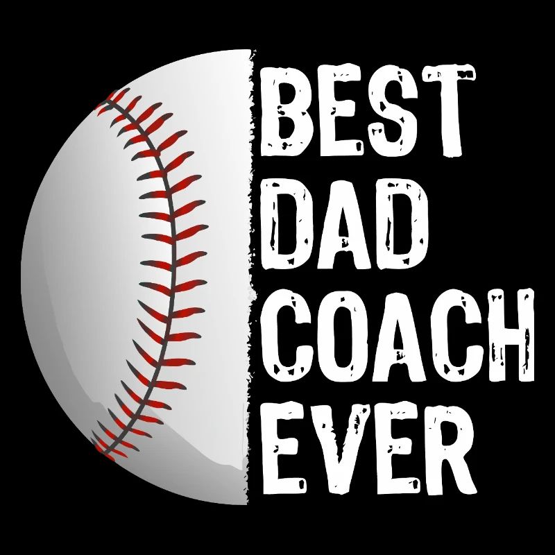 Bester Vater-Trainer aller Zeiten Baseball-Tee