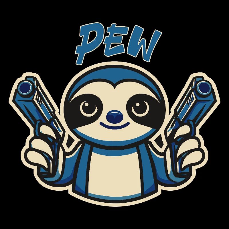 Cute Sloth Pew