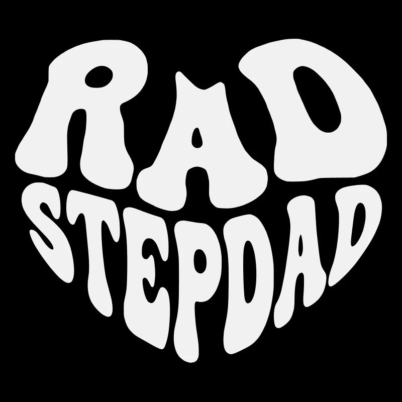 Rad Stepdad – Vintage Heart (Custom Color)