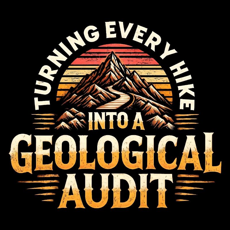 Wanderung als Gesteinscheck | Geologie Humor