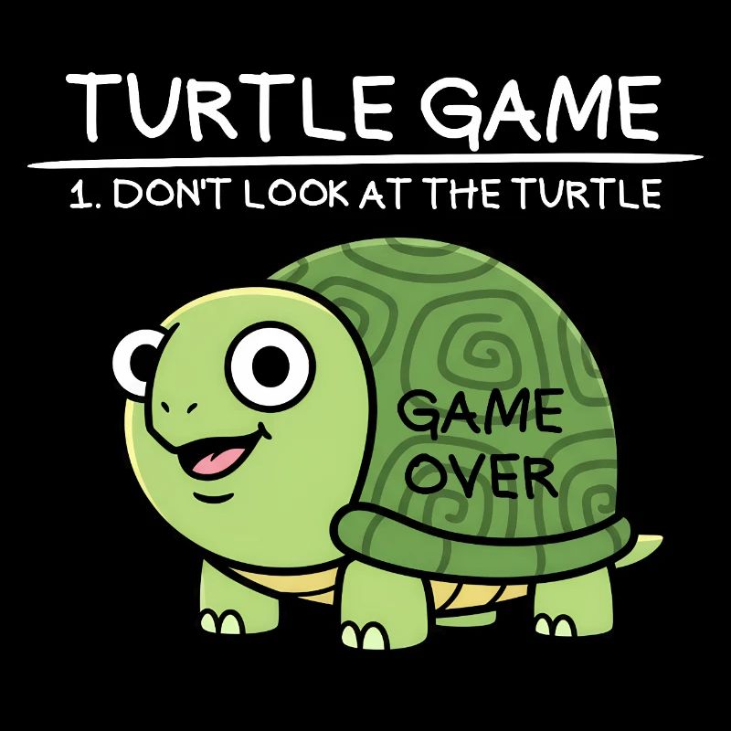 Turtle Game Don't Look at the Turtle
