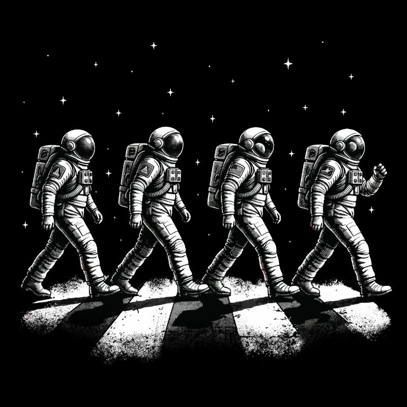Exploration spatiale des astronautes marchants