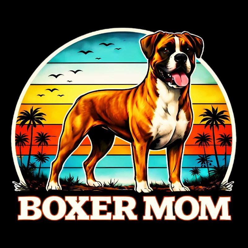 Boxer Mom 