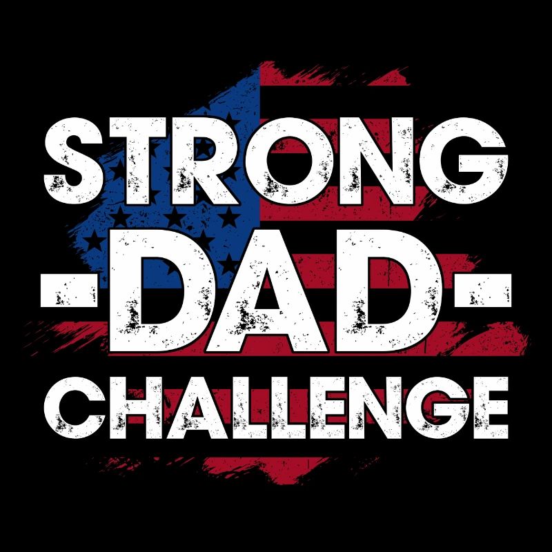 Strong Dad Challenge Tee