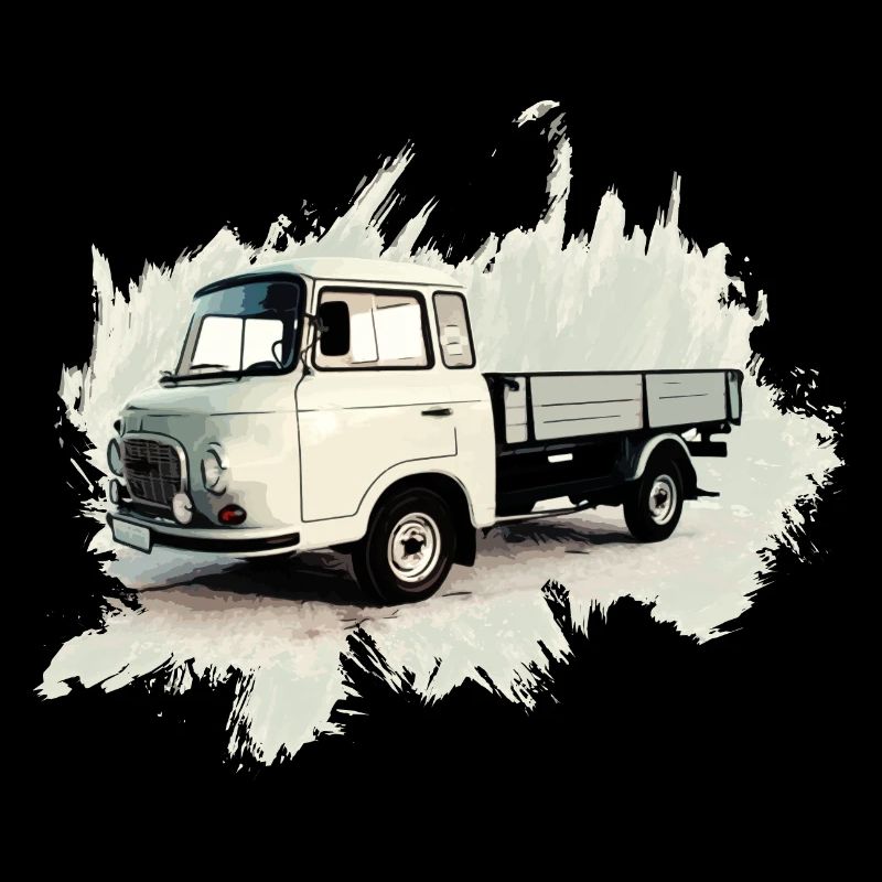 Camion à plateau BARKAS B1000