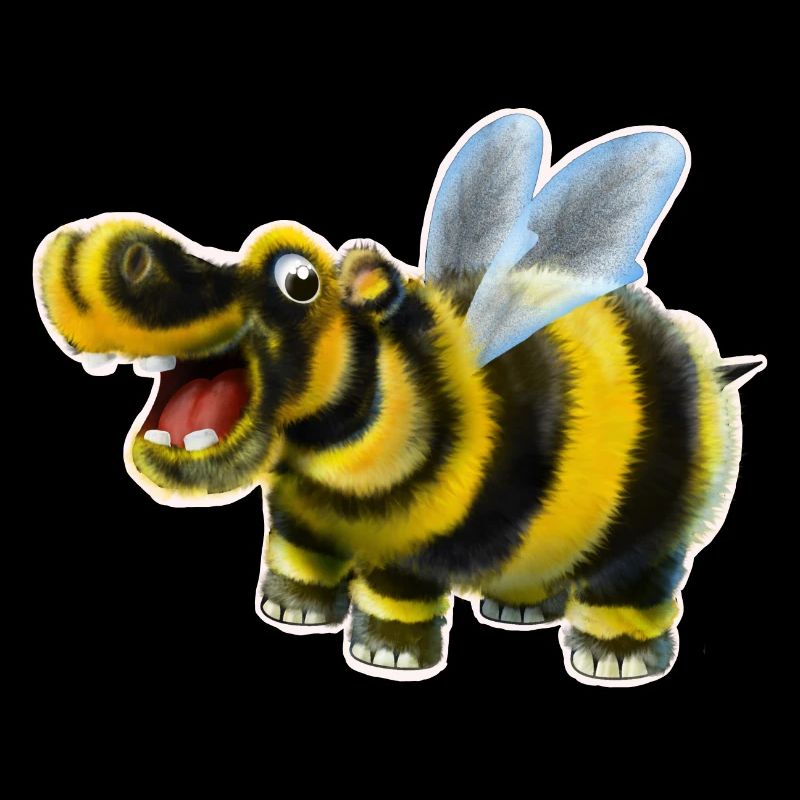 L’hippopotame bourdon