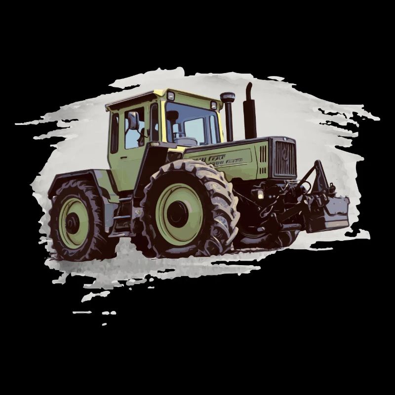 MB-trac 1300 with weights