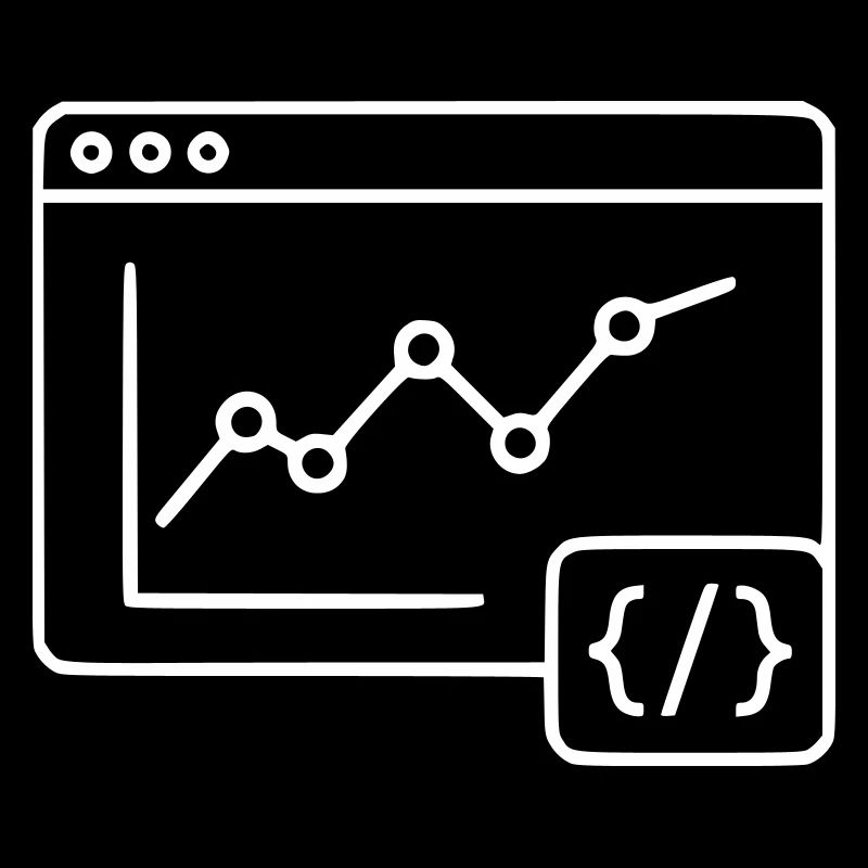 Vecteur de navigation de codage de graphiques d’analyse web