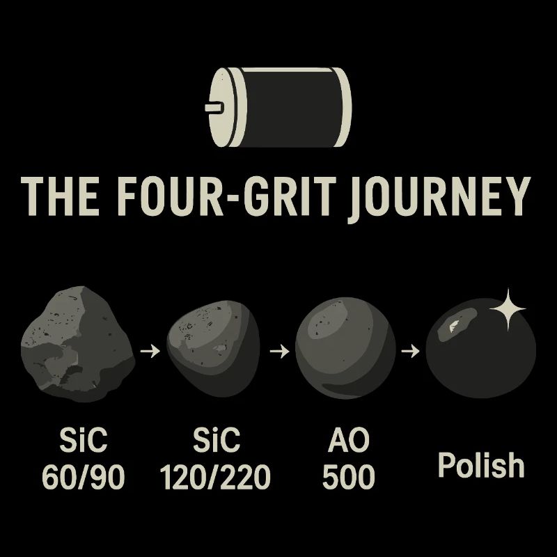 The Four-Grit Journey: Stone Polish Process