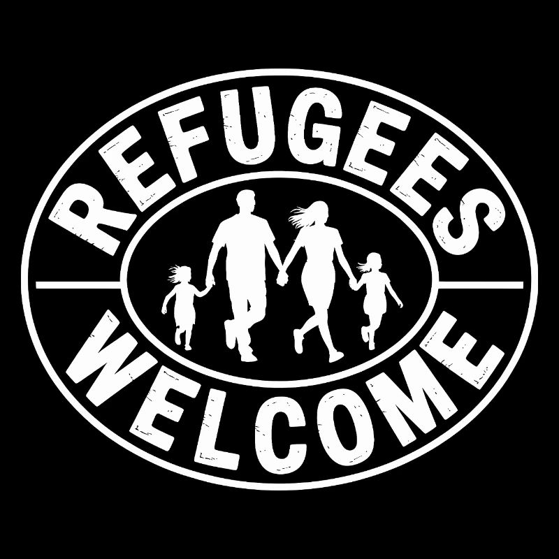 Refugees Welcome - Antifascist Merch