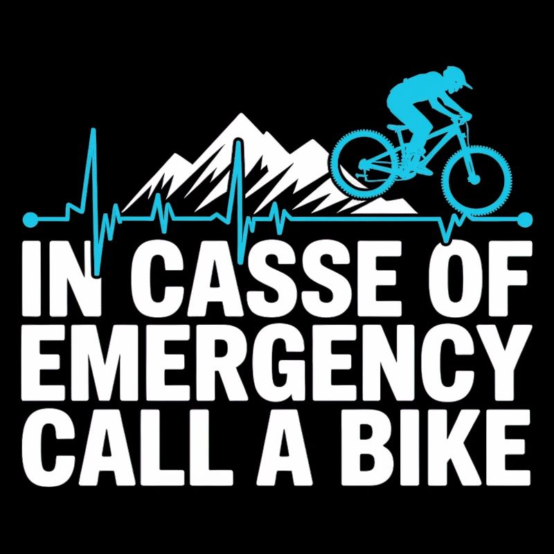 VTT, Descente, Action du cyclisme